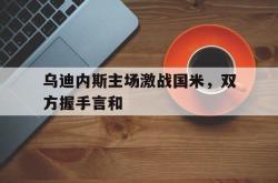海星体育在线观看-乌迪内斯主场激战国米，双方握手言和